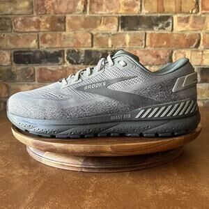 Brooks Beast GTS 24 Supportive Men's 13 2E Grey Running Walking Shoes Sneakers